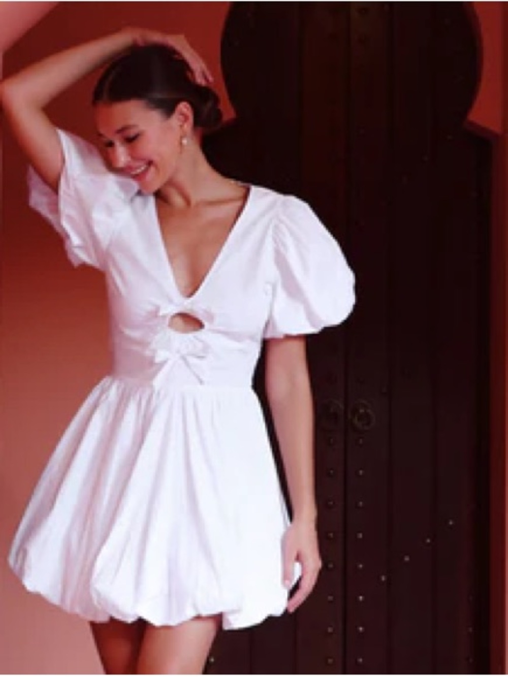 Cleobella Laylah Mini Dress in White